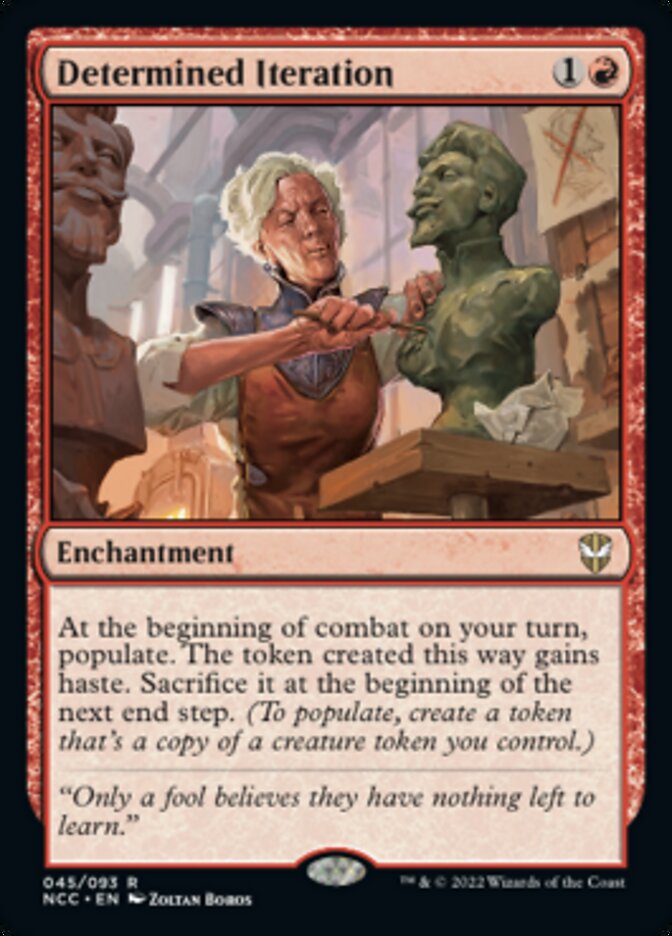 Determined Iteration [Streets of New Capenna Commander] | Good Games Adelaide SA