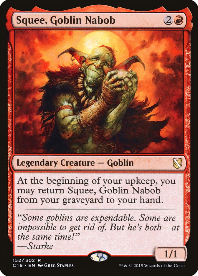 Squee, Goblin Nabob [Commander 2019] | Good Games Adelaide SA