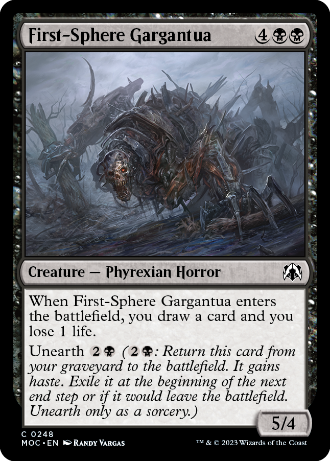 First-Sphere Gargantua [March of the Machine Commander] | Good Games Adelaide SA