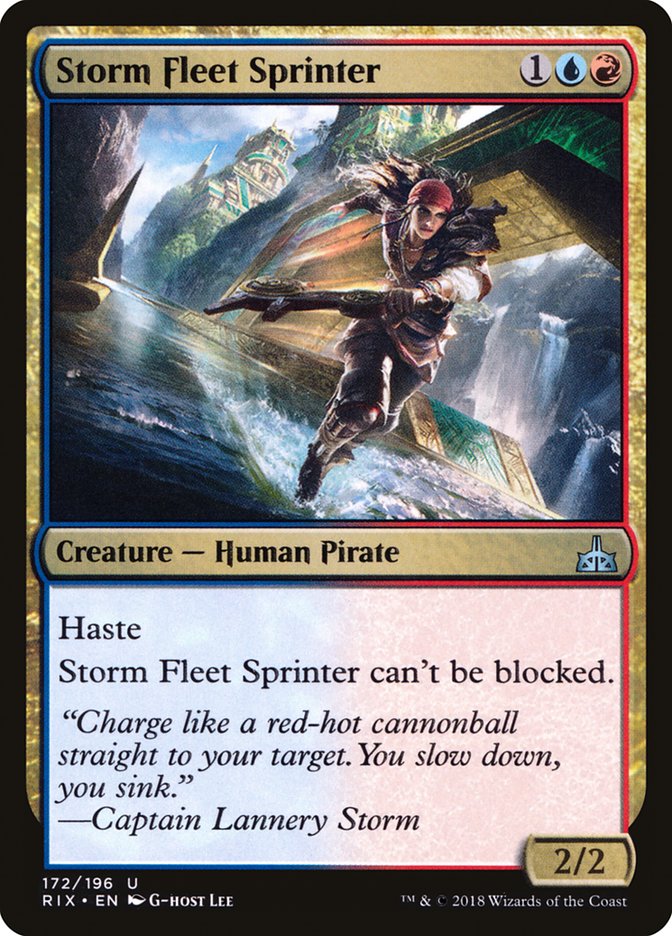 Storm Fleet Sprinter 172 (Rivals of Ixalan)  | Good Games Adelaide SA