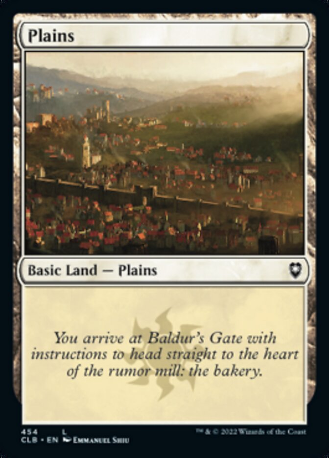 Plains (454) [Commander Legends: Battle for Baldur's Gate] | Good Games Adelaide SA