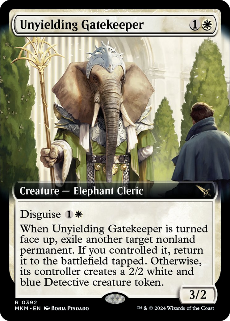 Unyielding Gatekeeper (Extended Art) [Murders at Karlov Manor] | Good Games Adelaide SA