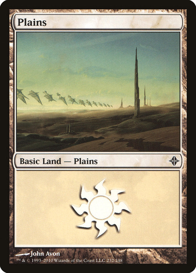 Plains (232) [Rise of the Eldrazi] | Good Games Adelaide SA