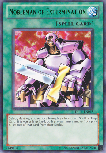 Nobleman of Extermination (Green) [DL11-EN015] Rare | Good Games Adelaide SA
