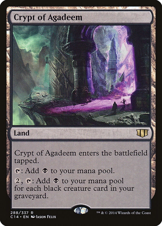 Crypt of Agadeem [Commander 2014] | Good Games Adelaide SA