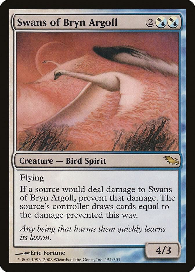 Swans of Bryn Argoll 151 (Shadowmoor)  - Foil | Good Games Adelaide SA