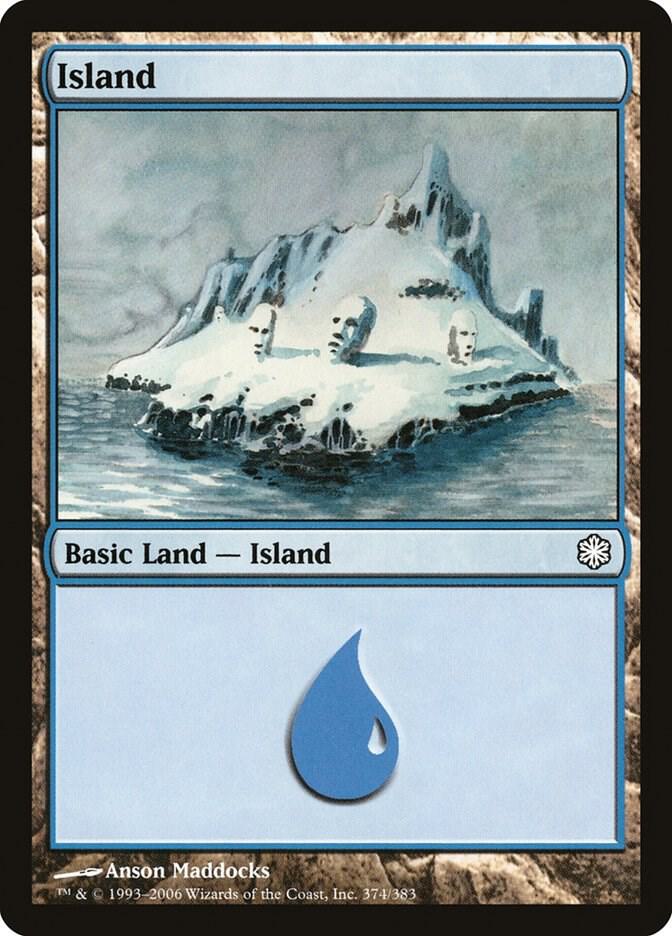 Island 374 (Coldsnap Theme Deck Reprints)  | Good Games Adelaide SA