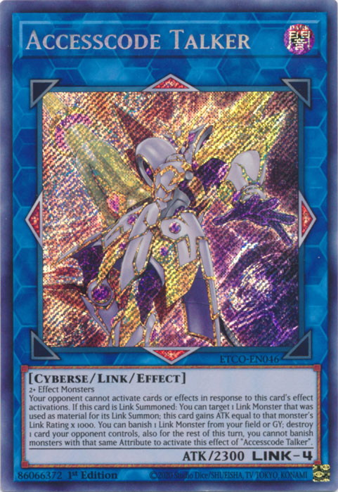 Accesscode Talker [ETCO-EN046] Secret Rare | Good Games Adelaide SA