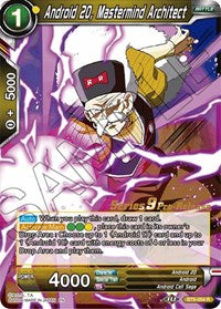Android 20, Mastermind Architect (Universal Onslaught) [BT9-054] | Good Games Adelaide SA