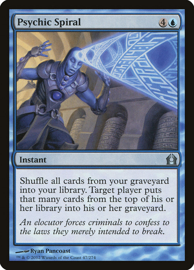 Psychic Spiral 47 (Return to Ravnica)  - Foil | Good Games Adelaide SA