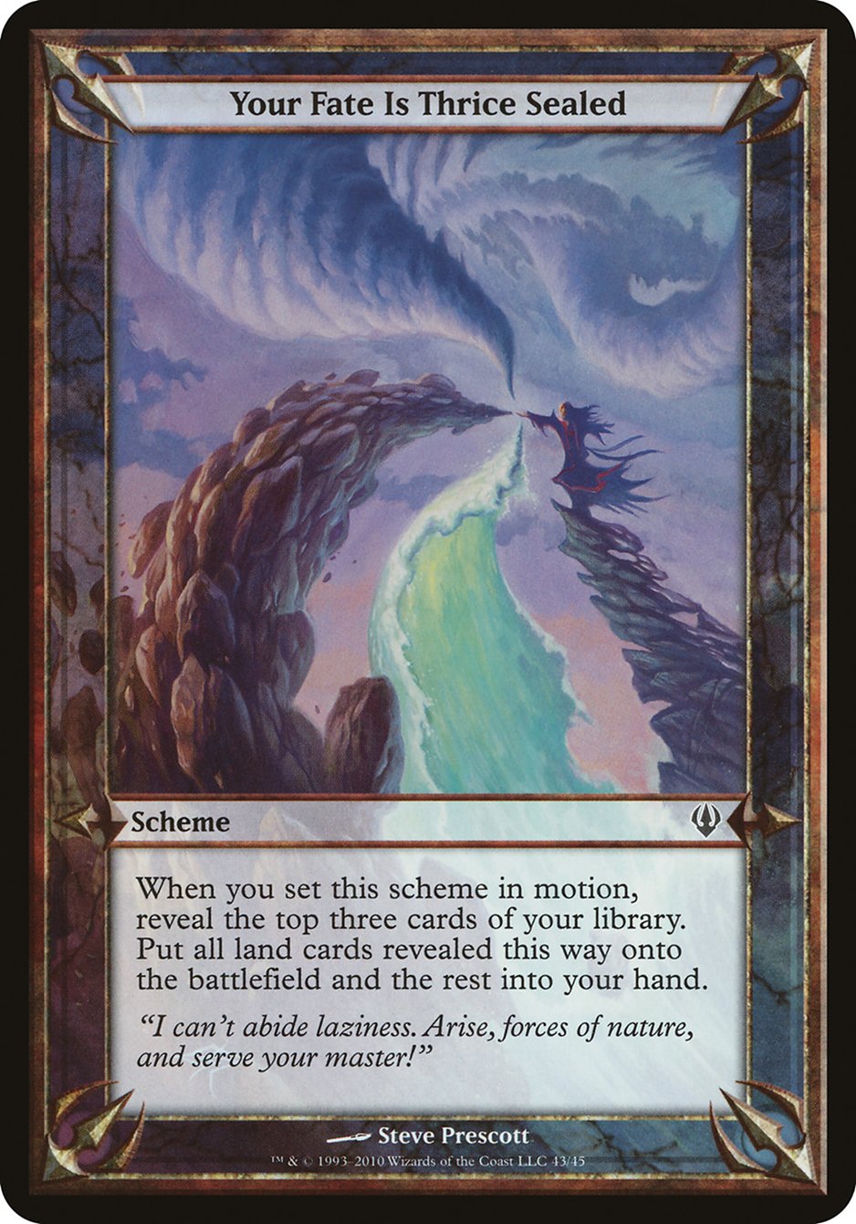 Your Fate Is Thrice Sealed  (Oversize Cards)  | Good Games Adelaide SA
