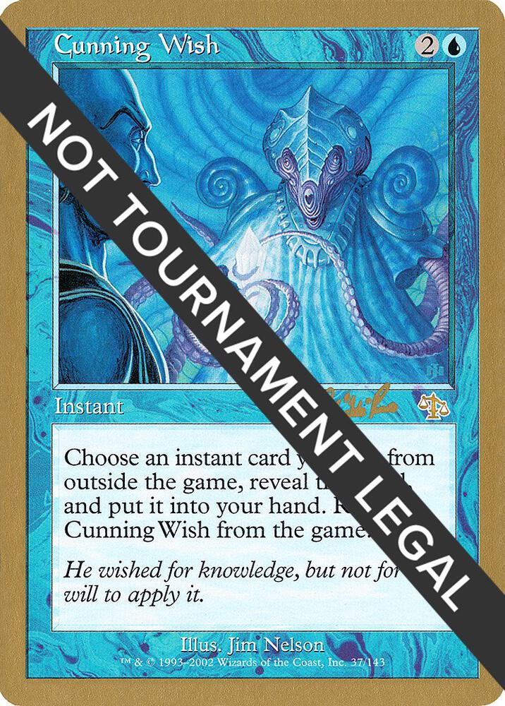 Cunning Wish 2002 Carlos Romao JUD cr37/153 (World Championship Decks)  | Good Games Adelaide SA