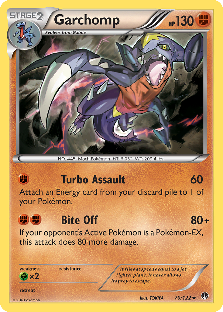 Garchomp (70/122) [XY: BREAKpoint] | Good Games Adelaide SA