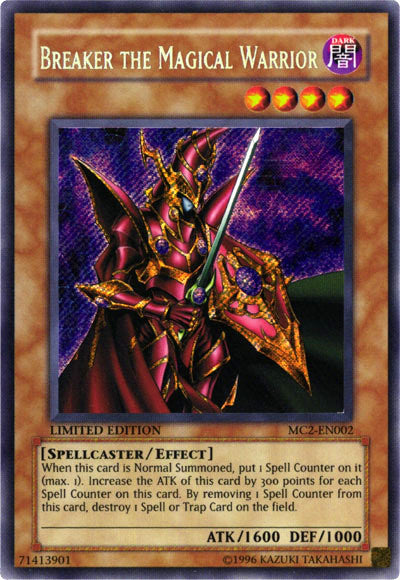 Breaker the Magical Warrior [MC2-EN002] Secret Rare | Good Games Adelaide SA