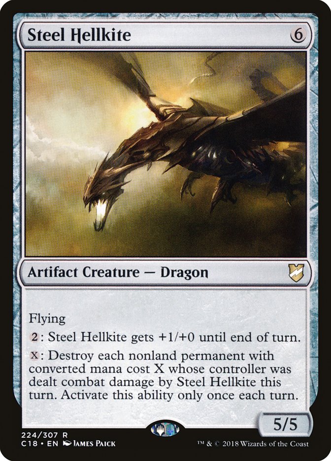 Steel Hellkite [Commander 2018] | Good Games Adelaide SA