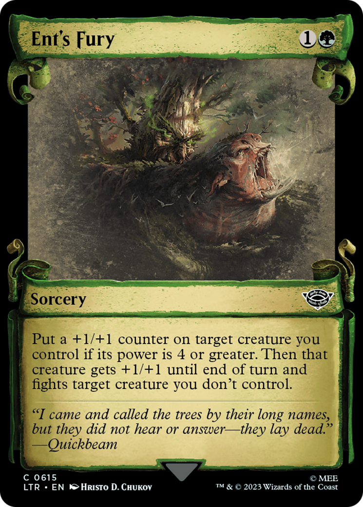 Ent's Fury [The Lord of the Rings: Tales of Middle-Earth Showcase Scrolls] | Good Games Adelaide SA