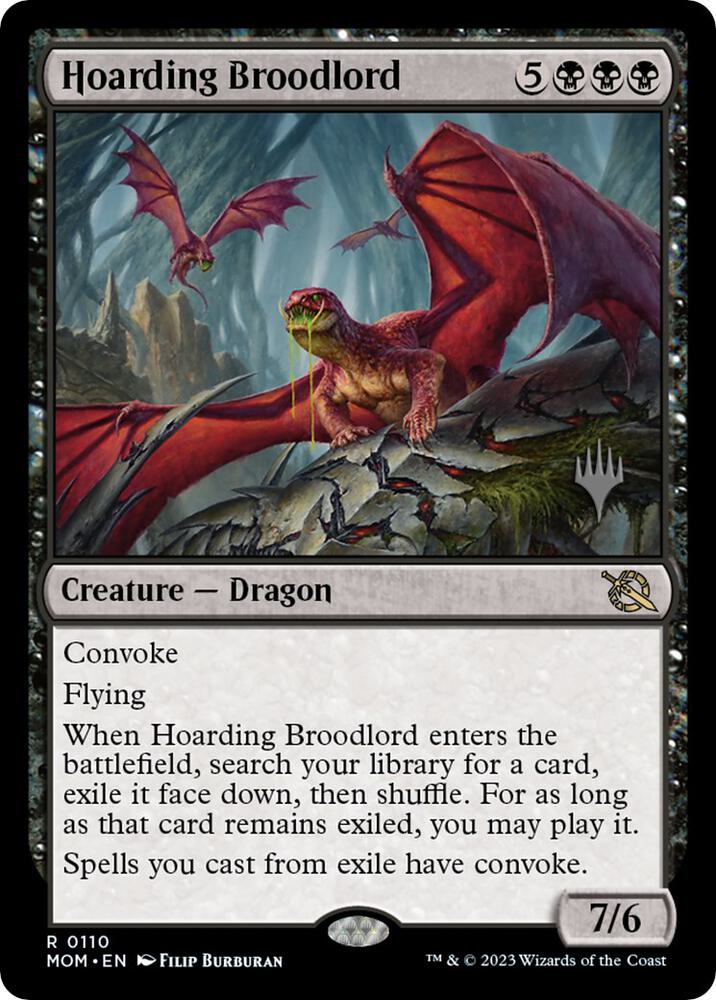 Hoarding Broodlord 110 (Promo Pack: March of the Machine)  | Good Games Adelaide SA