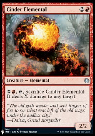 Cinder Elemental [The List] | Good Games Adelaide SA