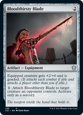 Bloodthirsty Blade 235 (Commander 2021)  | Good Games Adelaide SA