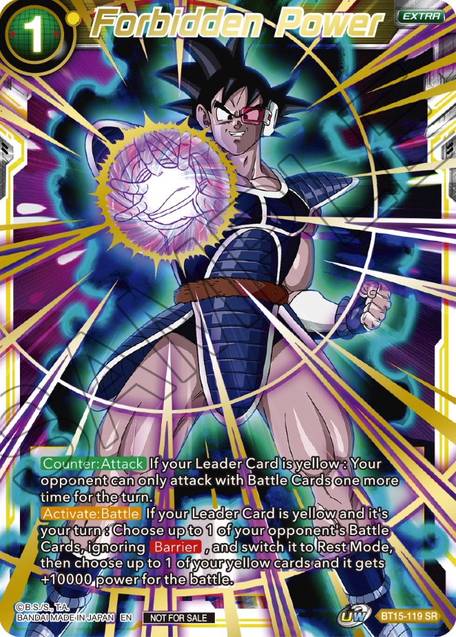 Forbidden Power (Top 32) (BT15-119) [Tournament Promotion Cards] | Good Games Adelaide SA