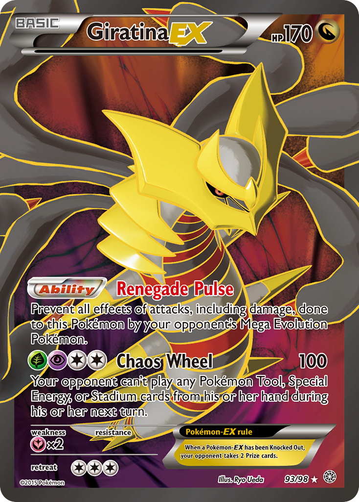 Giratina EX (93/98) [XY: Ancient Origins] | Good Games Adelaide SA