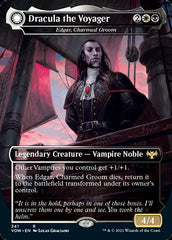 Dracula the Voyager // Casket of Native Earth - Edgar, Charmed Groom // Edgar Markov's Coffin (Borderless) (Dracula Series) [Innistrad: Crimson Vow] | Good Games Adelaide SA