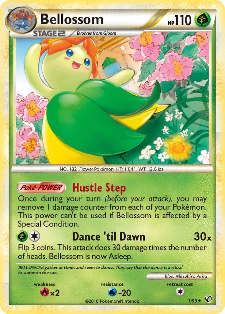 Bellossom (1/90) (Theme Deck Exclusive) [HeartGold & SoulSilver: Undaunted] | Good Games Adelaide SA