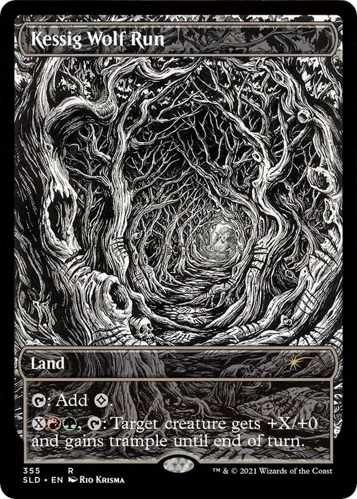 Kessig Wolf Run 355 (Secret Lair Drop Series)  - Foil | Good Games Adelaide SA
