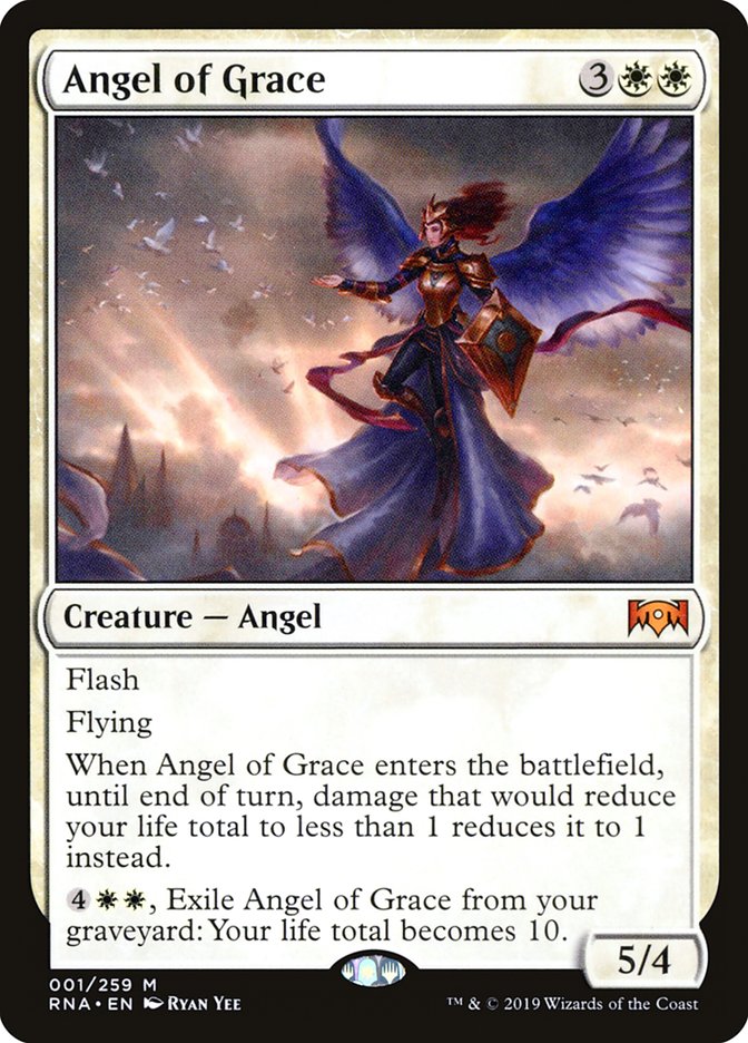 Angel of Grace [Ravnica Allegiance] | Good Games Adelaide SA