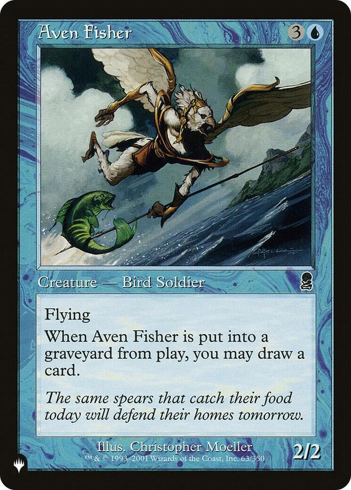 Aven Fisher 63/350 (The List Reprints)  | Good Games Adelaide SA