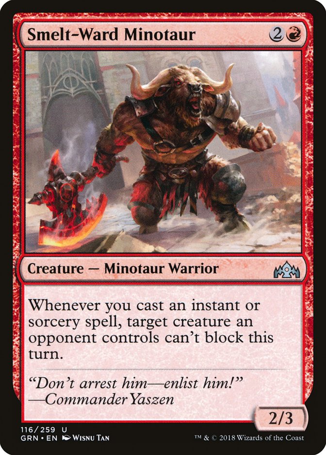 Smelt-Ward Minotaur 116 (Guilds of Ravnica)  | Good Games Adelaide SA