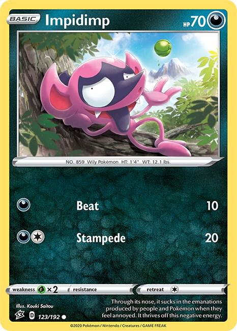 Impidimp 123/192 (SWSH02: Rebel Clash)  | Good Games Adelaide SA