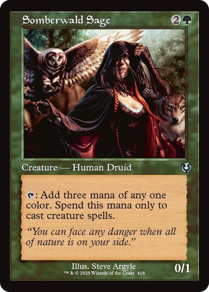 Somberwald Sage 418 (Innistrad Remastered)  - Foil | Good Games Adelaide SA