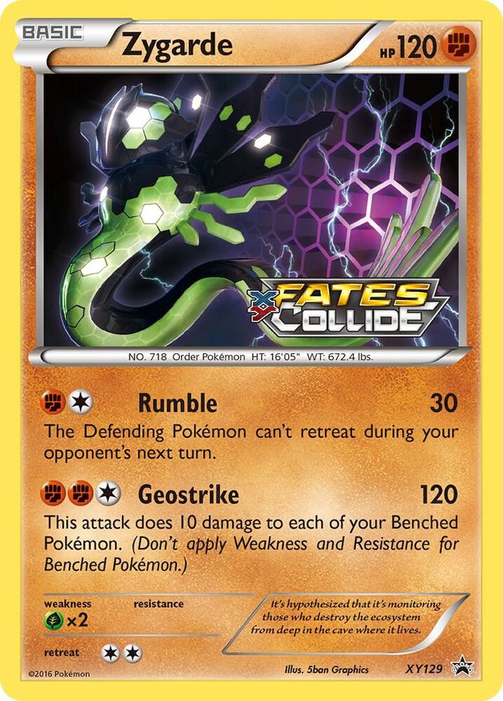 Zygarde Prerelease XY129 (XY Promos)  - Holofoil | Good Games Adelaide SA