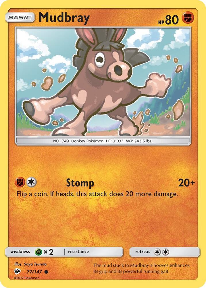 Mudbray 77/147 (SM - Burning Shadows)  | Good Games Adelaide SA