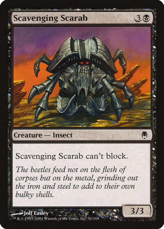 Scavenging Scarab [Darksteel] | Good Games Adelaide SA