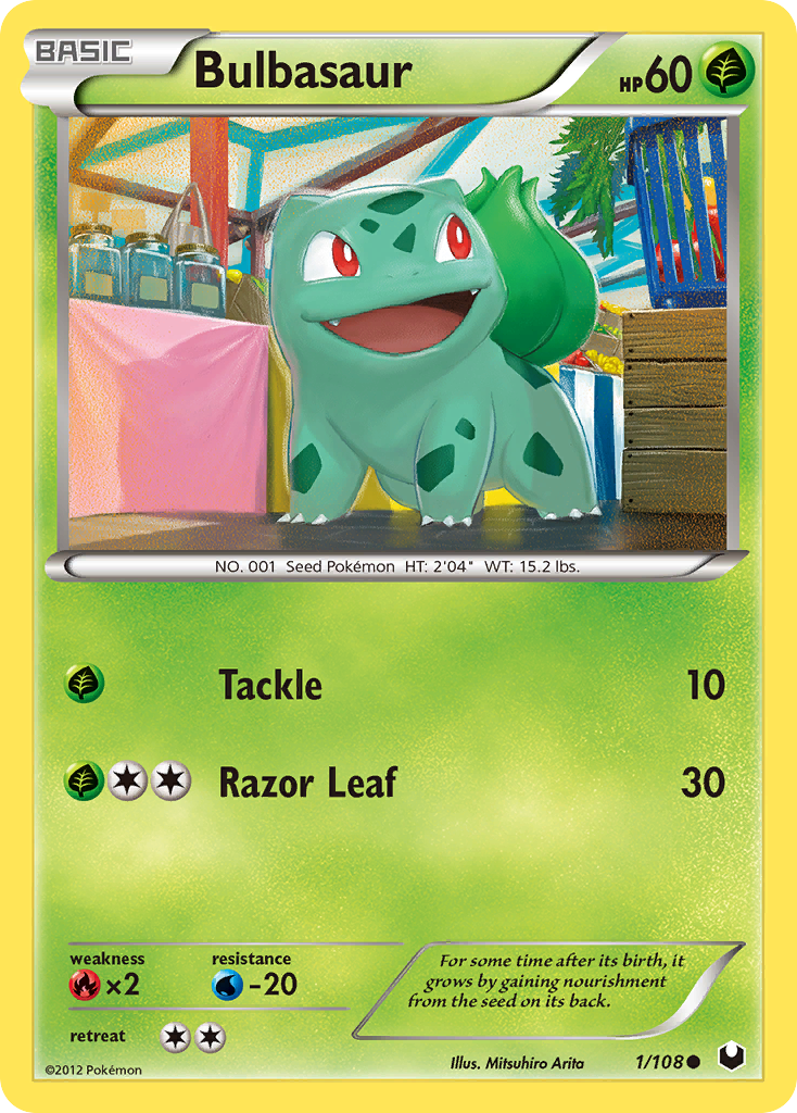 Bulbasaur (1/108) [Black & White: Dark Explorers] | Good Games Adelaide SA