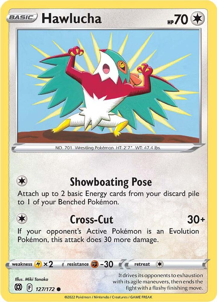 Hawlucha 127/172 (SWSH09: Brilliant Stars)  | Good Games Adelaide SA