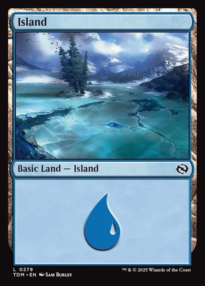 Island 279 (Tarkir: Dragonstorm)  | Good Games Adelaide SA