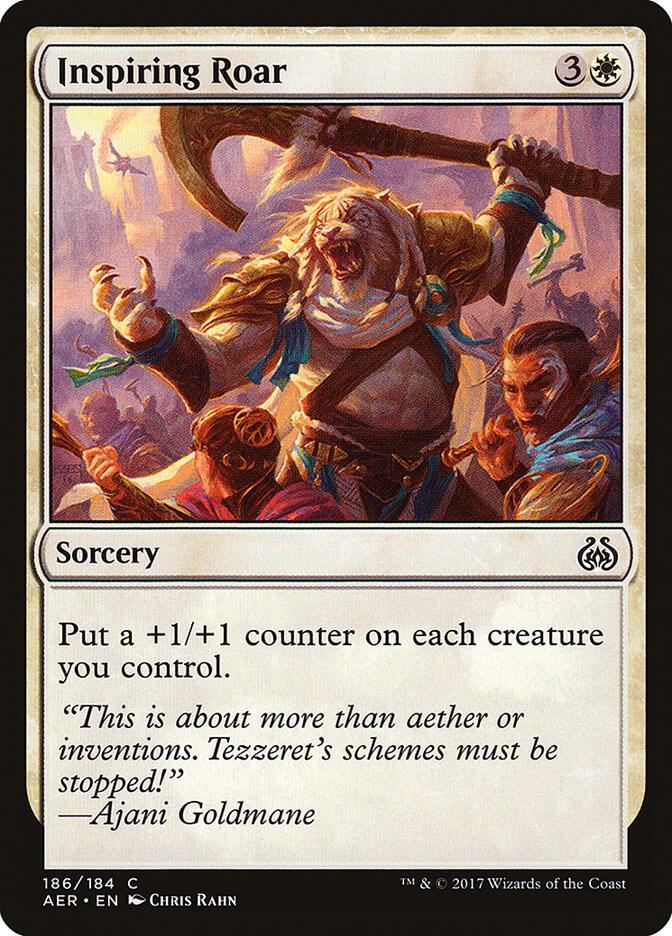Inspiring Roar 186 (Aether Revolt)  | Good Games Adelaide SA