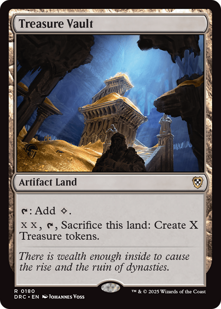 Treasure Vault [Aetherdrift Commander] | Good Games Adelaide SA