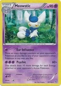 Meowstic 43 106 XY Flashfire 043/106 (Deck Exclusives)  - Holofoil | Good Games Adelaide SA