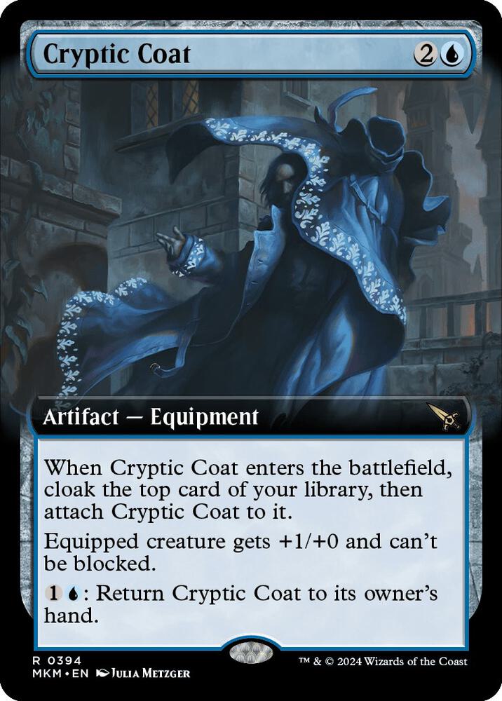 Cryptic Coat 394 (Murders at Karlov Manor)  - Foil | Good Games Adelaide SA