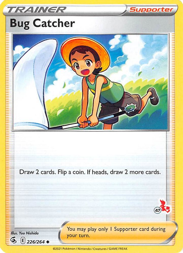 Bug Catcher 226 264 47 Cinderace Stamped 226/264 (Battle Academy 2022)  | Good Games Adelaide SA