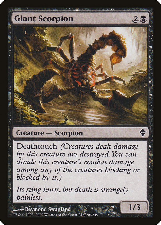 Giant Scorpion [Zendikar] | Good Games Adelaide SA
