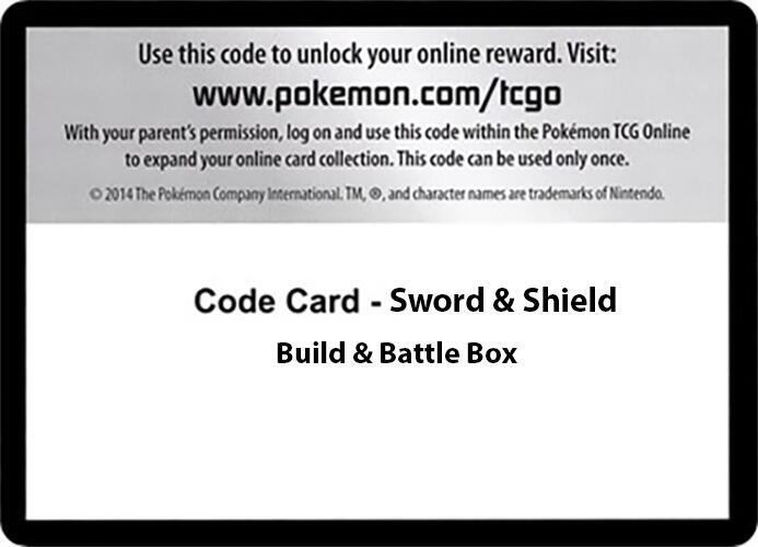 Code Card Sword and Shield Build and Battle Box  (SWSH01: Sword & Shield Base Set)  | Good Games Adelaide SA