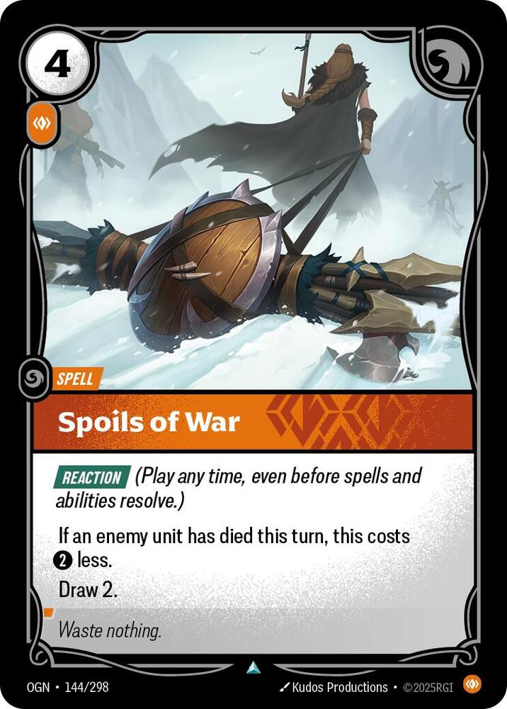 Spoils of War 144/298 (Origins)  | Good Games Adelaide SA