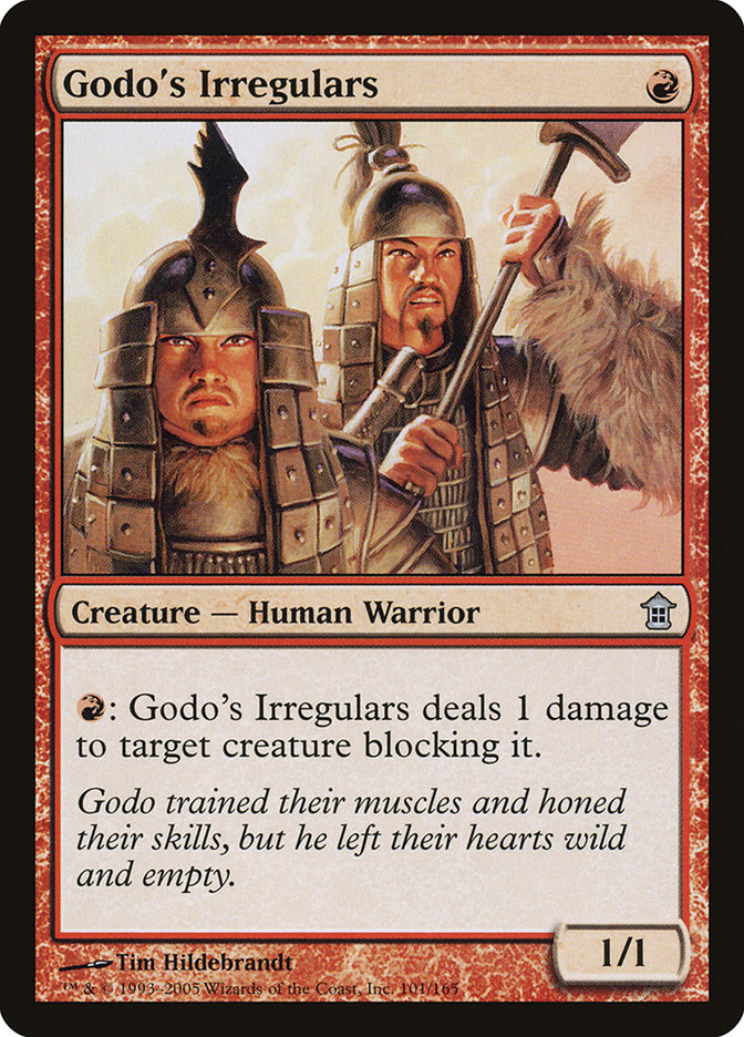Godo's Irregulars 101 (Saviors of Kamigawa)  | Good Games Adelaide SA