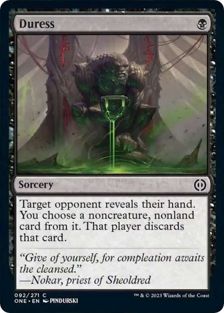Duress 92 (Phyrexia: All Will Be One)  | Good Games Adelaide SA