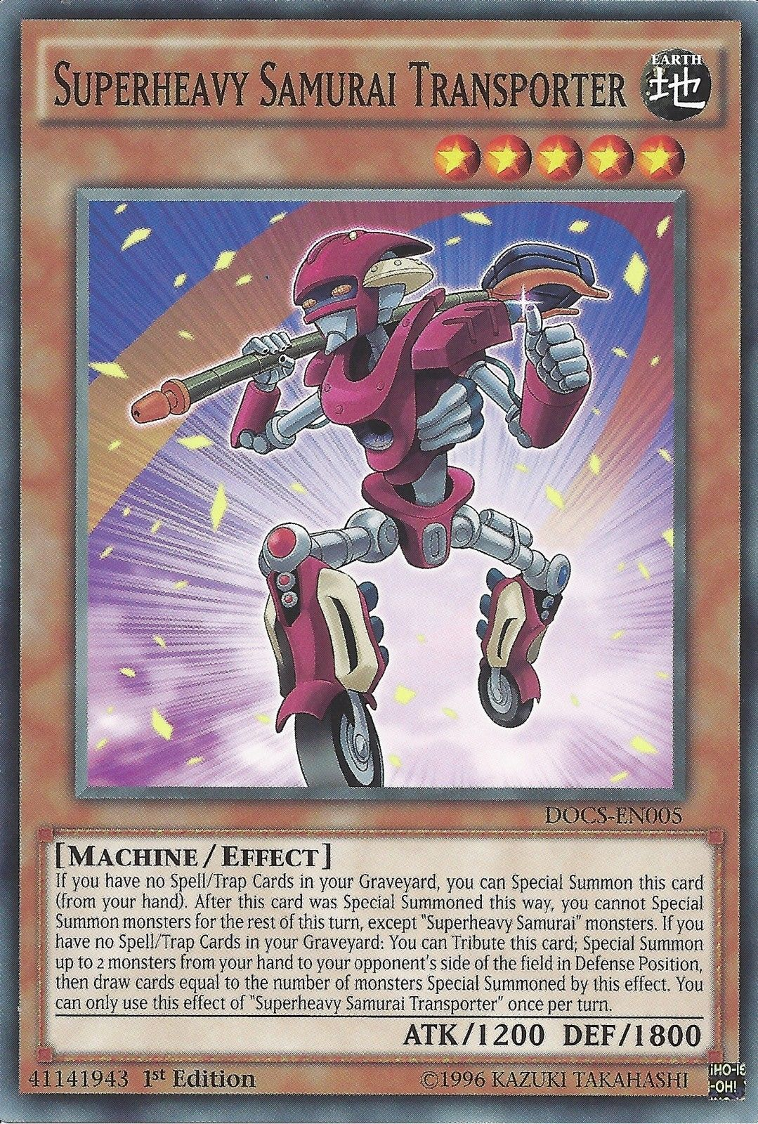 Superheavy Samurai Transporter [DOCS-EN005] Common | Good Games Adelaide SA